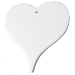 Flat Heart Ornament