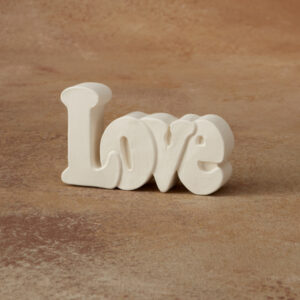 Love Word Plaque