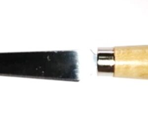 Wooden-handled Fettling knife
