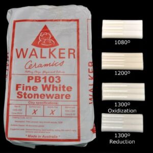 Walkers PB103 Fine White Stoneware - 100 Bags+